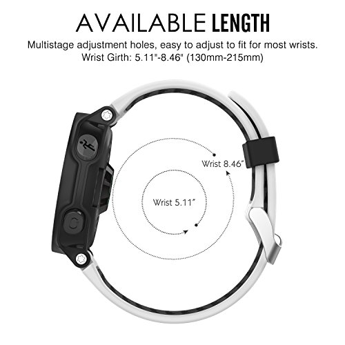 Correa de silicona para Garmin Forerunner 235 miniatura 5
