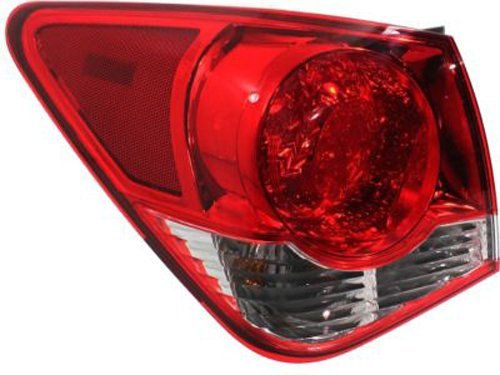 Crash Parts Plus Driver Left Side Tail Light Tail Lamp for 11-14 Chevrolet Cruze