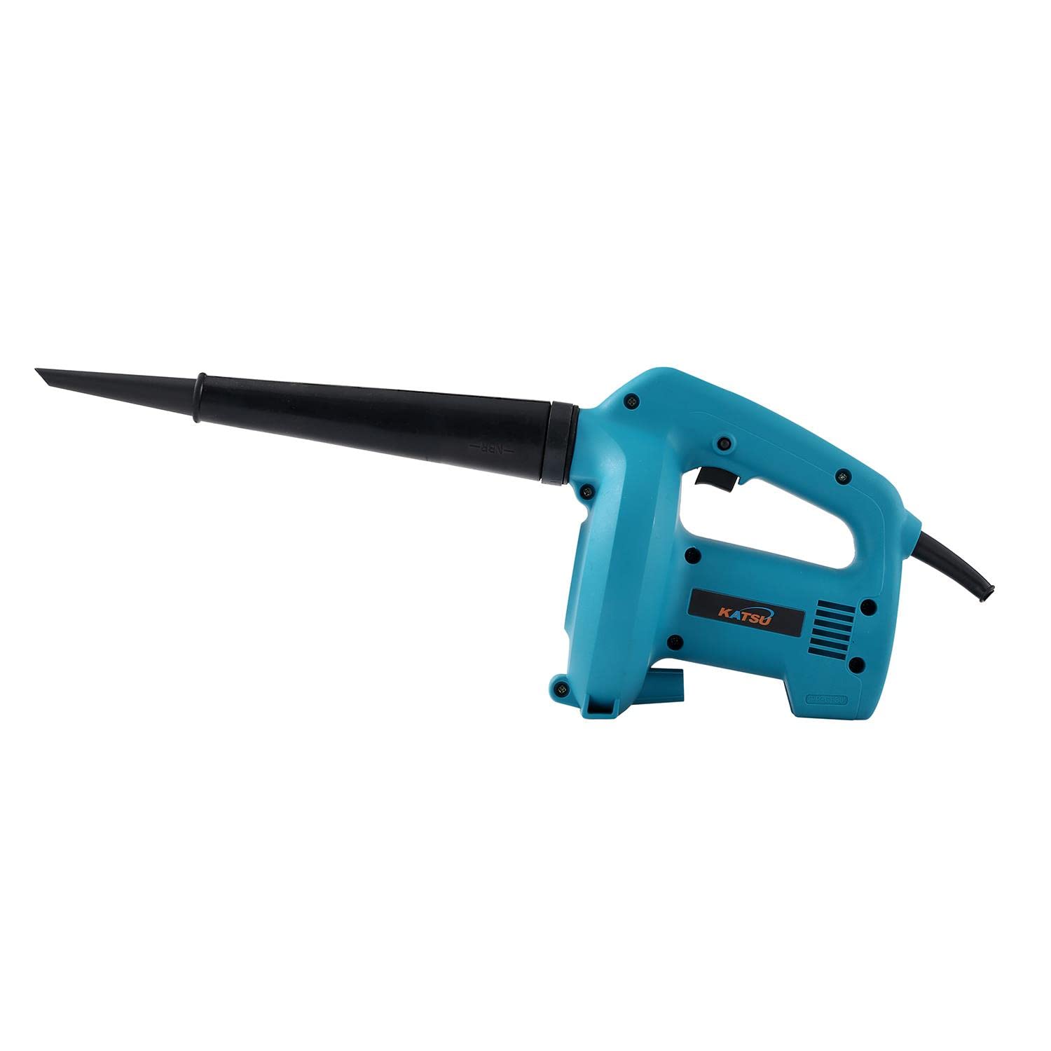 KATSU Soffiatore Elettrico 900W Soffiatore per Foglie con Velocità Variabile, per Cura del Prato del Giardino Domestico di Costruzione Sgombero Angoli Auto 100761