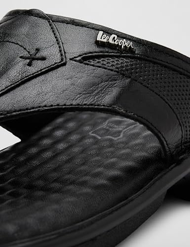 Image of Lee Cooper Men's LC8110C Leather Sandal LC8110C Black 41