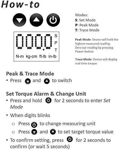 Acdelco Arm602-4A 1/2” (25 To 250 Ft-Lbs.) Heavy Duty Digital Torque Adapter With Buzzer And Led Flash Notification – Iso 6789 Standards With Certificate Of Calibration #TOP2