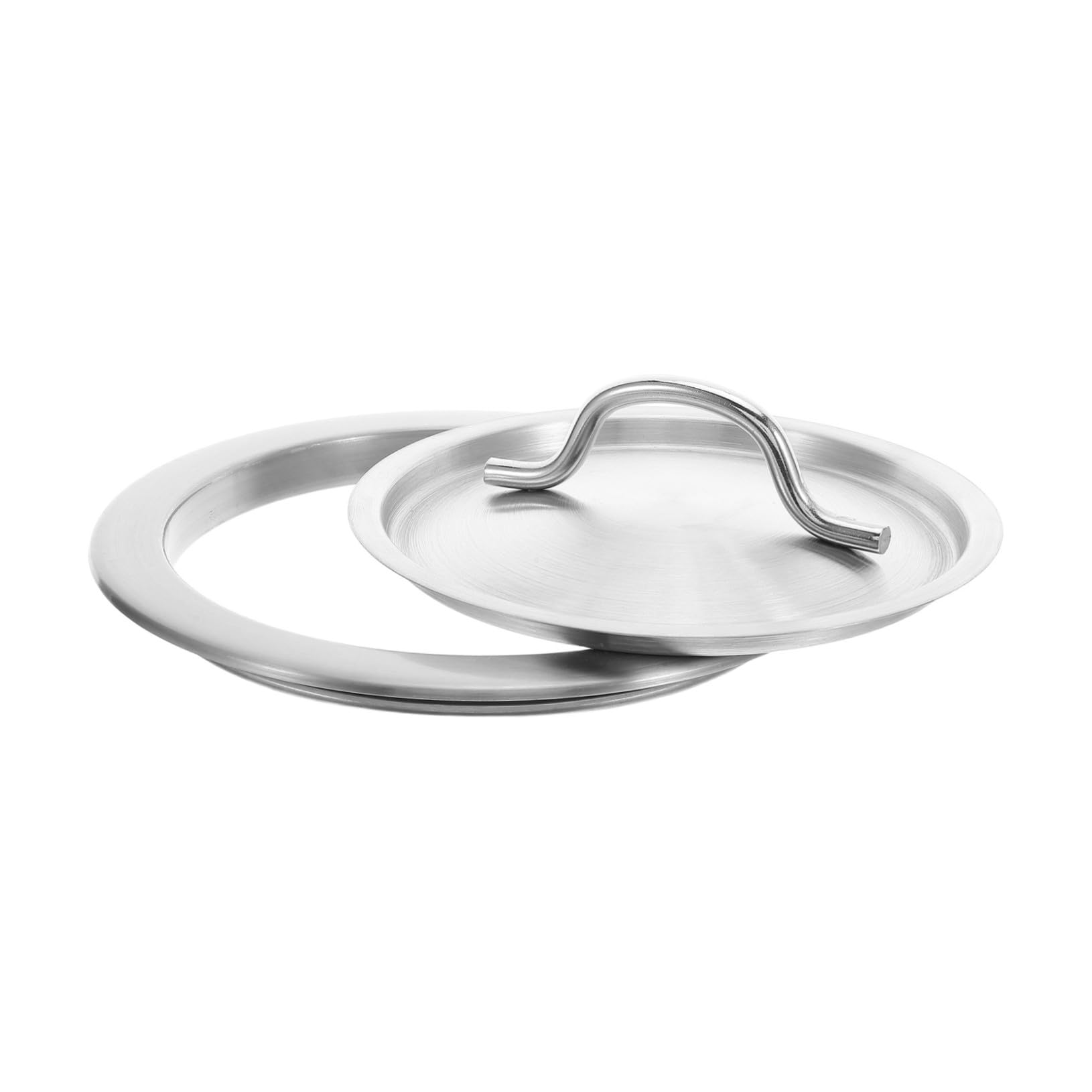 Couvercle encastré poubelle cuisine inox finitions premium pour comptoir épuré