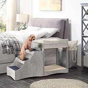 unipaws-Pet-Bunk-Bed-with-Removable-Step-for-Dogs-and-Cats-Multi-Level-Bed-Window-Perch-Seat-Platform-with-Cushion-and-Cat-Scratch-Pad-Indoor-Use - Cucciolini Doodles   unipaws-Pet-Bunk-Bed-with-Removable-Step-for-Dogs-and-Cats-Multi-Level-Bed-Window-Perch-Seat-Platform-with-Cushion-and-Cat-Scratch-Pad-Indoor-Use