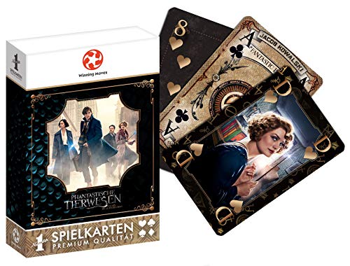 Winning Moves GmbH WIN30584 Number 1 speelkaarten, fantastische dierenwezen, fantastische Harry Potter-kaartspellen