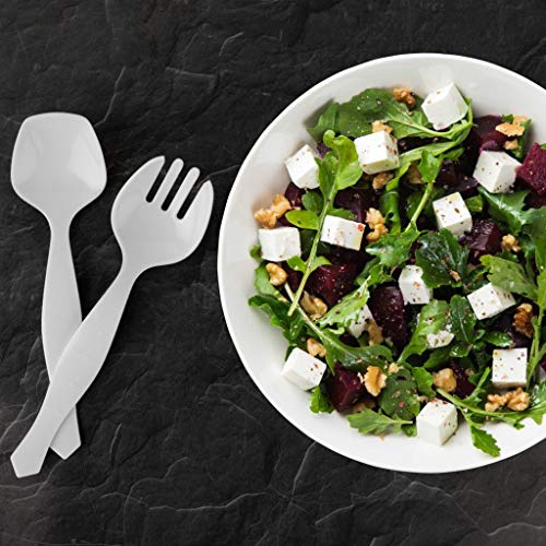 Elegant White Serving Spoon (1 Pc) - Durable & Comfortable Grip Handle, Perfect for Any Dish Elegant White Serving Spoon (1 Pc) - Durable & Comfortable Grip Handle, Perfect for Any Dish