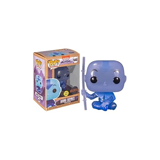 Funko Pop! Animation Avatar The Last Airbender #940 – Aang [Spirit] Glow-In-The-Dark Exclusive