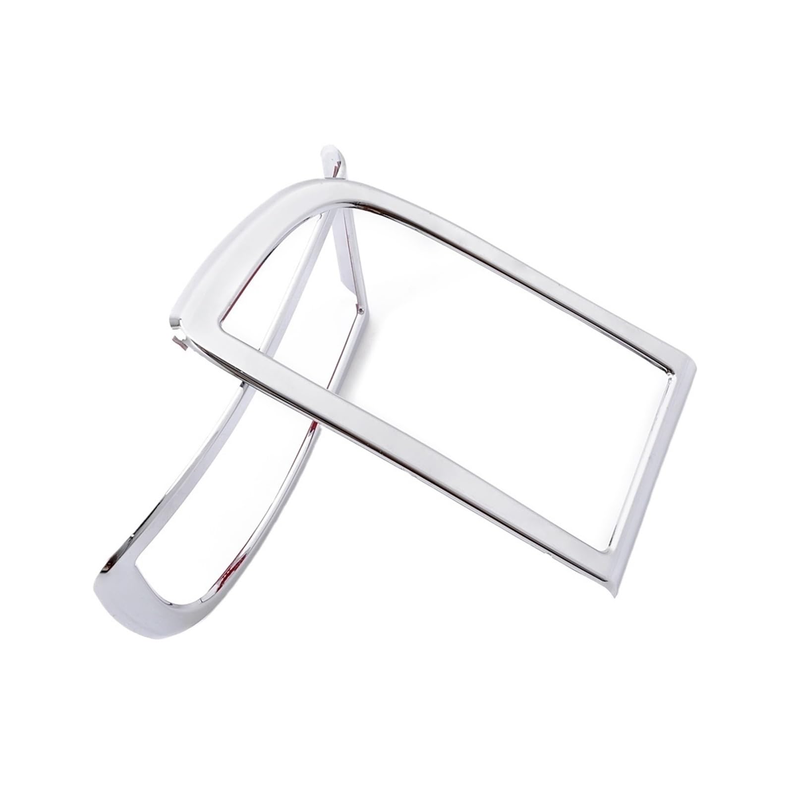 2pcs Car Rear Fog Light Lamp Foglight Cover Trims, Fit For Toyota, Land Cruiser Prado FJ120 2003-2009 Chrome Osłona tylnego światła