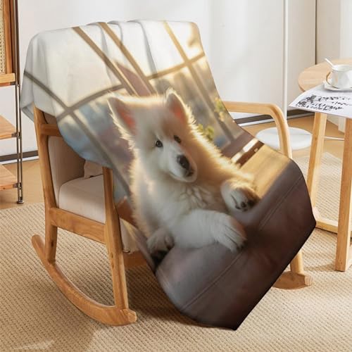Manta de forro polar para perro y sofá de 130x180 cm 5