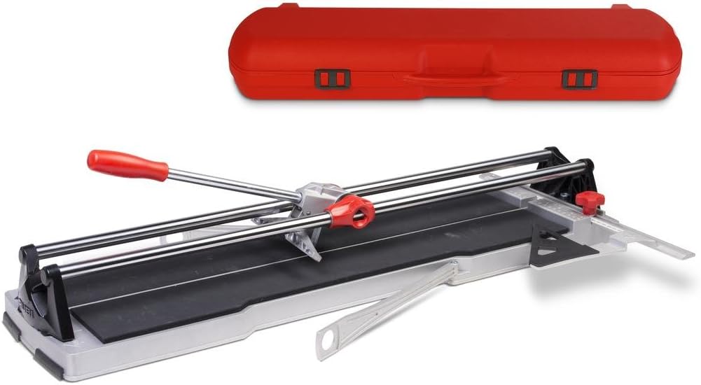 Manual Tile Cutter for Ceramic Tiles | Speed 62-N with Case | Professional Handheld Tile Cutting Tool with 5/16 in Scoring Wheel | High Power