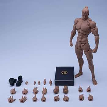 未開封　Romankey x COWL イエロースキン 1/12 超可動男性素体 Romankey X COWL Big Guy Torso 1/12 Scale Action Figure