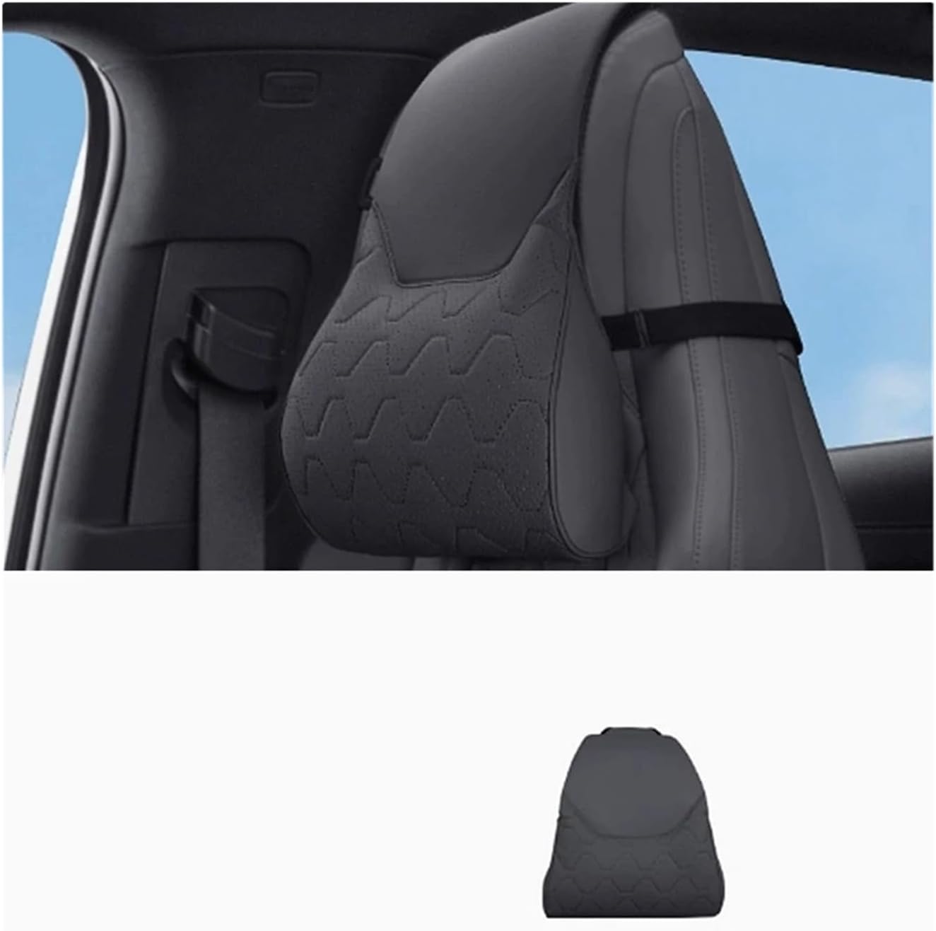 Car interior decoration accessories, headrest, lumbar support, protective pad Compatible For BYD Sea lion 07 2024 2025(C2 1PCS)
