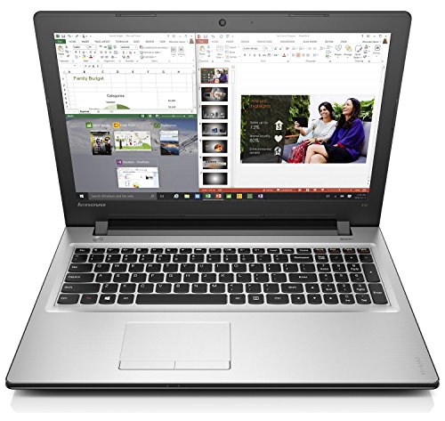 Image of Lenovo Ideapad 300-15ISK 80Q700V1IH 15.6-inch Laptop (Core i7-6500U /8GB /1TB /Window 10 Home /2GB Graphics), Silver