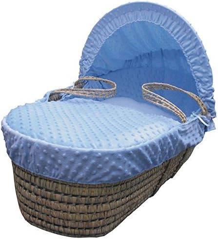 clair de lune moses basket dressing set