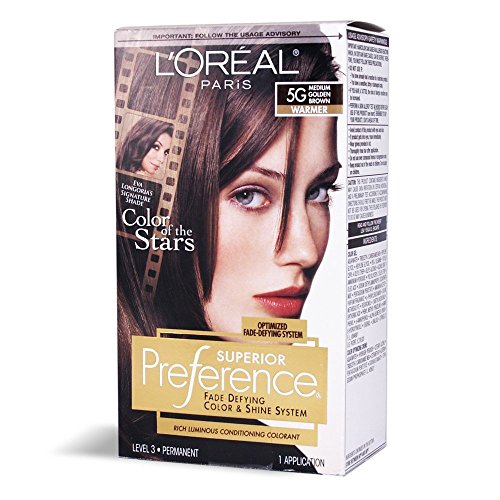 L’Oreal Superior Preference 5G Medium Golden Brown Pack 3 miniatura 1