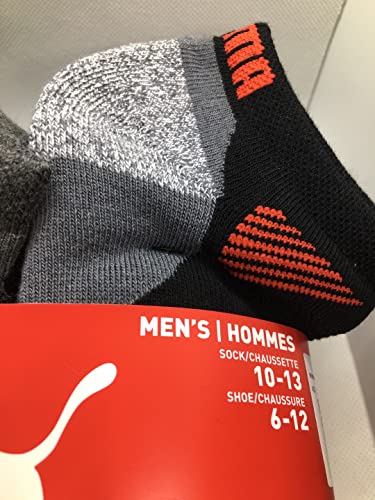 PUMA Mens No Show Low Cut Moisture Control Sport Socks3