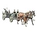 Riich Models rv35012 – Statuetta WWII German If 5 Horse Drawn MG Wagon con Zwilling Lafette 36