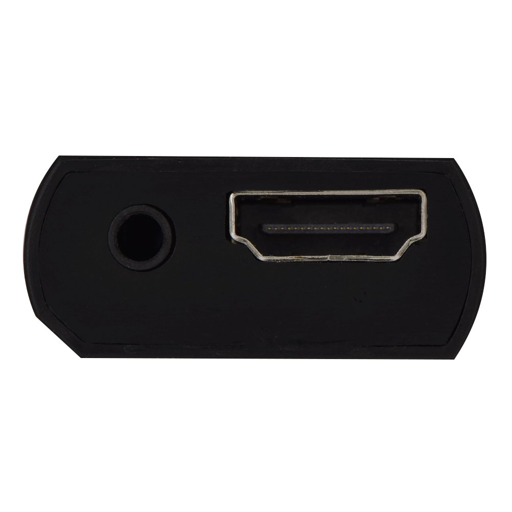 Mugast Adaptador convertidor Wii a HDMI para Full HD, Adaptador HDMI Wii con Salida de 3.5 mm, sin pérdida de transmisión, Compatible con Todos los Modos de Pantalla Wii NTSC 480i 480p, PAL 576i