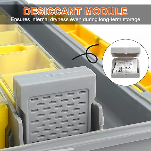 Caja organizadora impermeable para aparejos de pesca OROOTL XC-50 miniatura 4