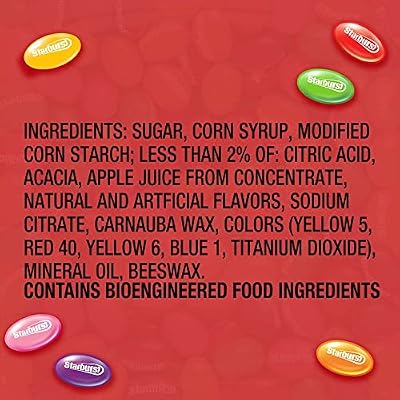 STARBURST Original Jelly Beans Gummy Candy, 14 oz Bag