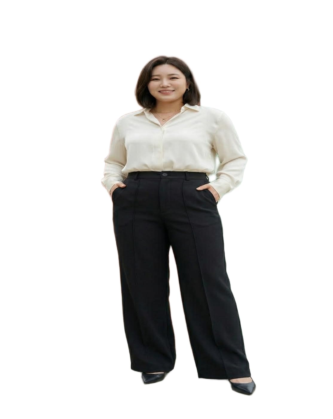Black Pants for Women, Black Trouser,Work Wear-picture-36