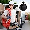 PERSENTU Waterproof Heavy Duty Cable Storage Bag Camping Cable Organiser Bag - Large Capacity, Campervan Caravan Hook-Up Lead Organiser Case Ideal EV Charging Cable Storage Bag for Car, Caravan #3