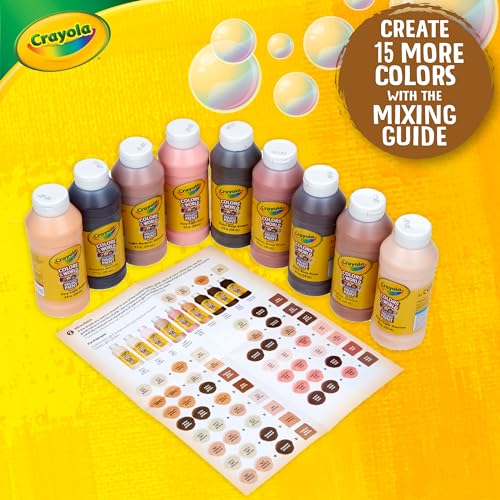 Save 34% on Crayola Skin Tone Washable Paint Set - Image 3