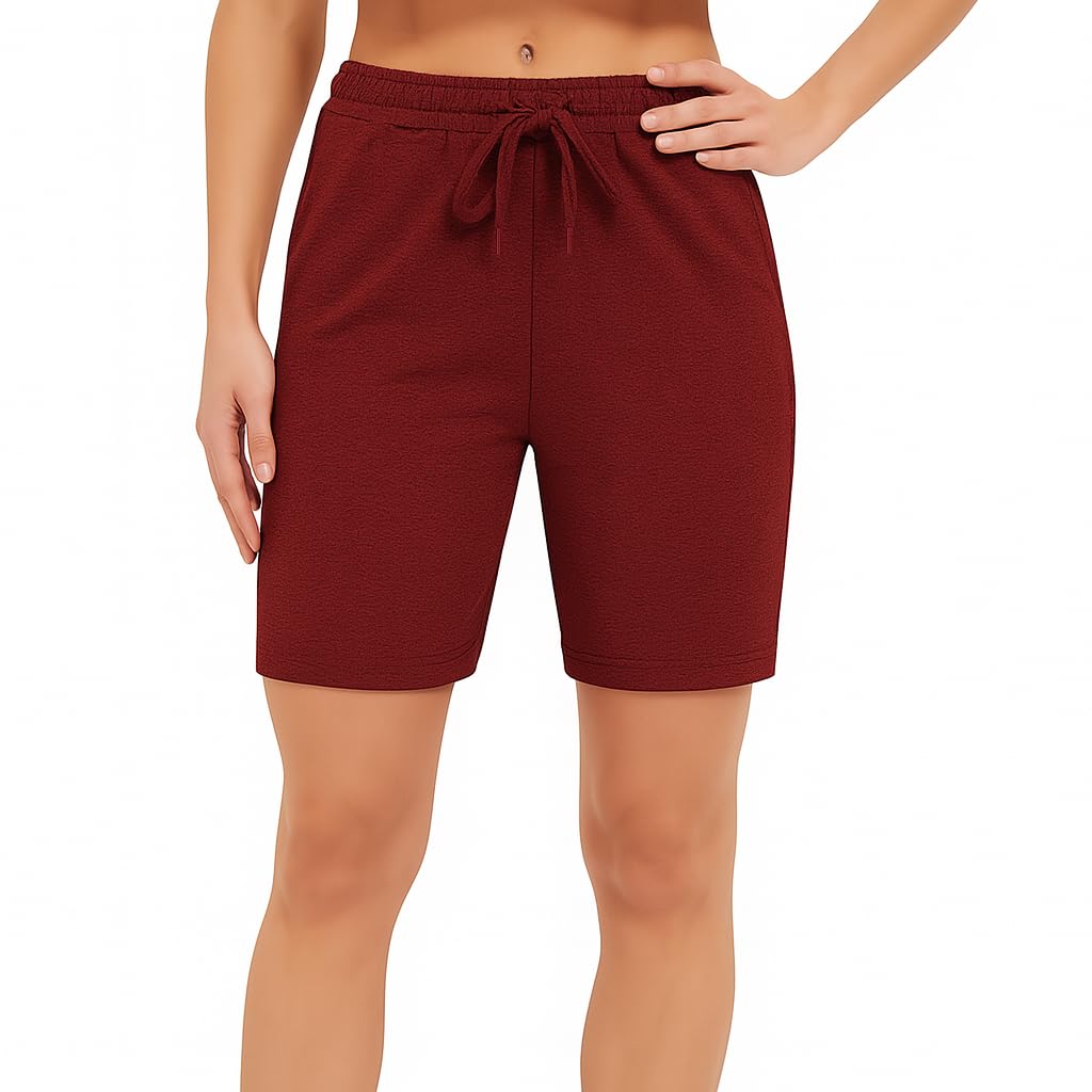 Womens Shorts Marrone Single Pack-image-44
