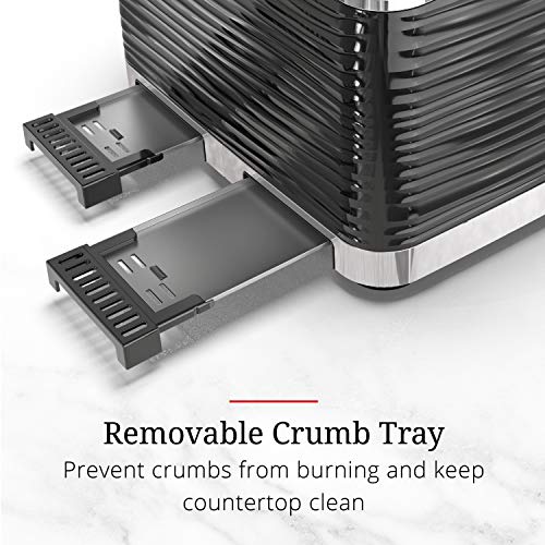 Russell-Hobbs-TR9450BR-Coventry-4-Slice-Toaster-Black-Included-Warming-Rack Russell Hobbs TR9450BR Coventry 4 Slice Toaster Black Included Warming Rack
