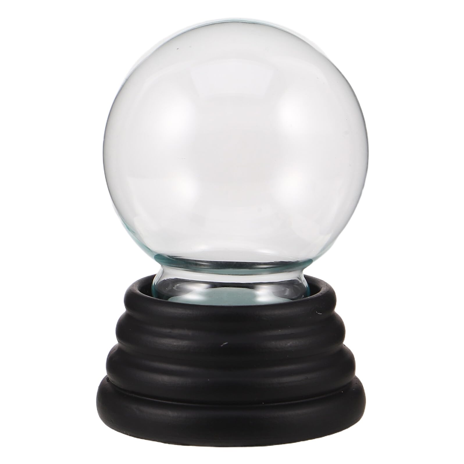 Bola de nieve vacía LOLIPPYY de 55 mm con base de resina para manualidades DIY
