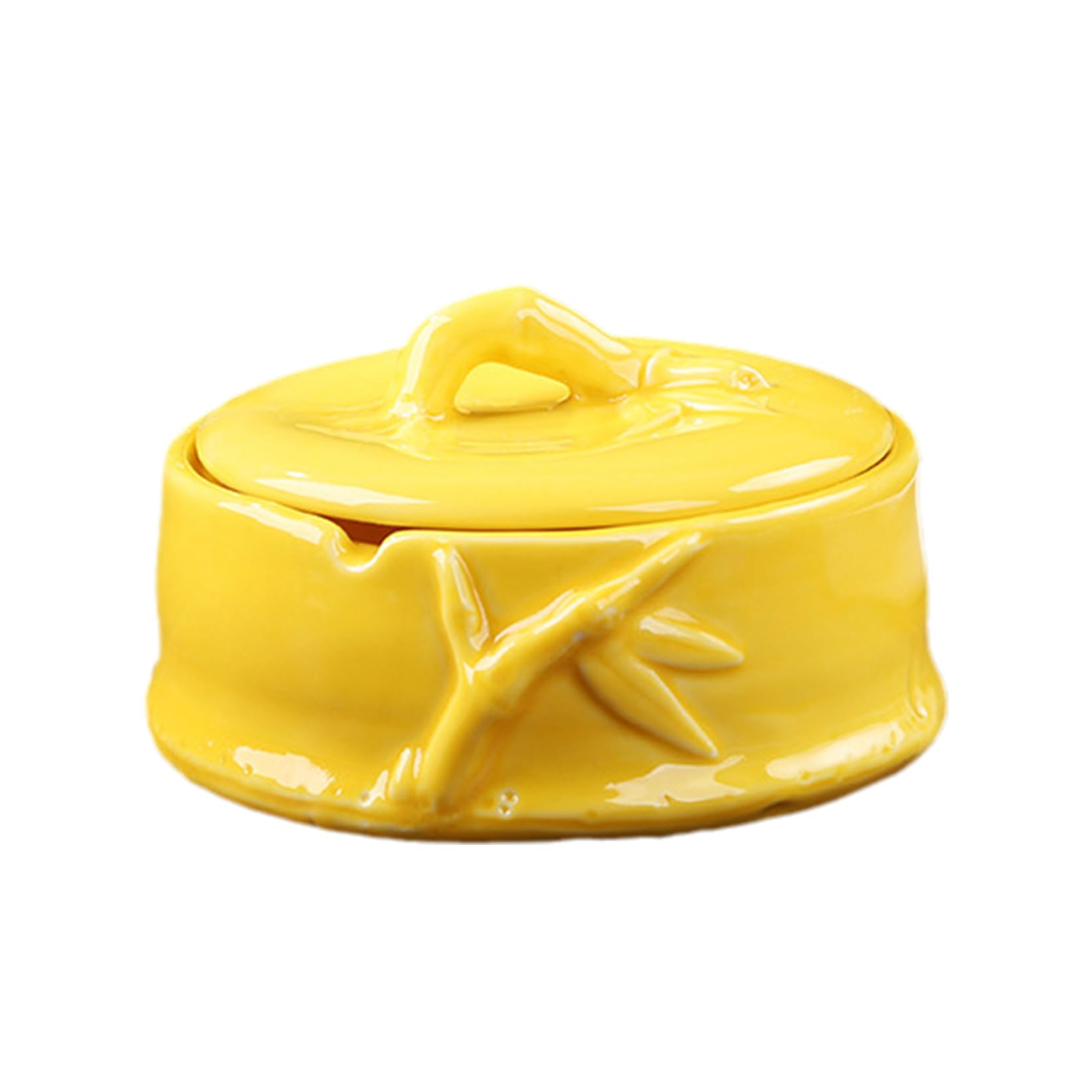 Ashtray Ceramic Creative Chinese Outdoor,windproof With Lid
