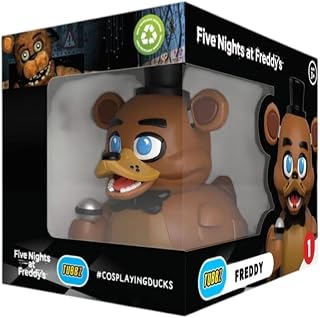 TUBBZ: FNAF - Freddy Fazbear Animatronic Rubber Duck Collectible Toy 3.5"