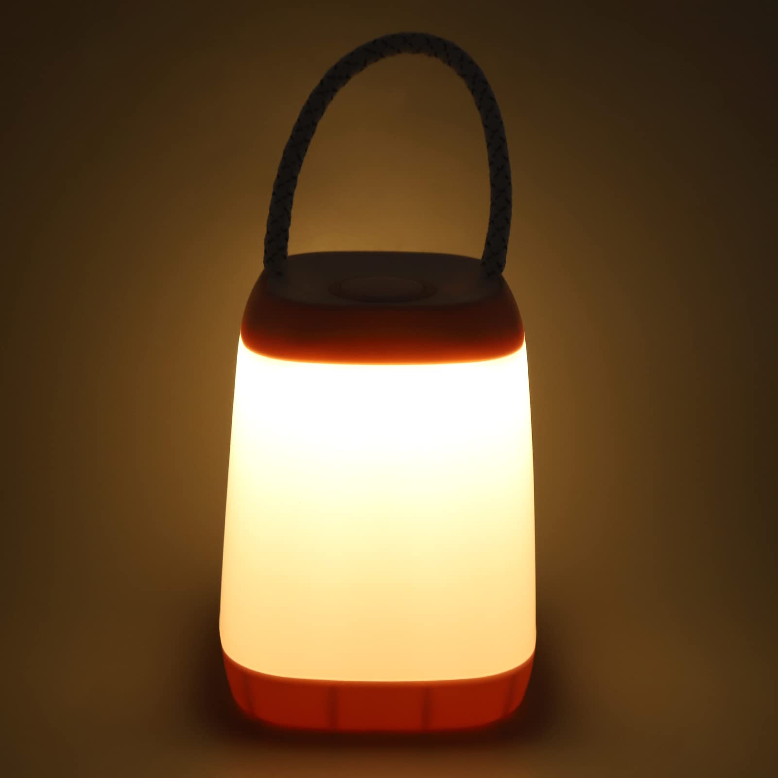 Veilleuse portable à LED, veilleuse pour bébé avec lumière chaude à intensité variable, veilleuse portable couleur, lampe de chevet rechargeable à contrôle tactile pour chambre à coucher extérieure