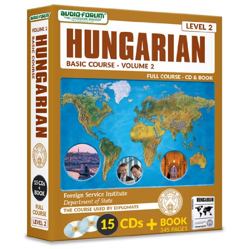Amazon.com: FSI: Basic Hungarian 2 (13 CDs/Book): 9781623920586 ...