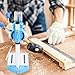 Brilluxa Electric Drill Press Stand, Rotary Tool Workstation, Mini Cast Aluminum Drill Press Holder, High Accuracy Bench Drill Base, CNC Drilling Support