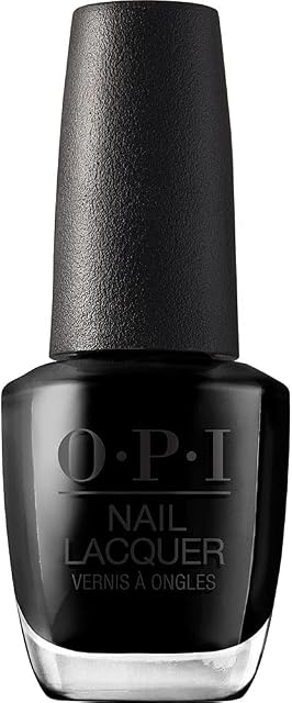 OPI Nail Lacquer Classic Nail Polish Colors | White, Gray & Black Shades | Crème, Shimmer, and Glitter Chip Resistant Nail-Polish | Fast Drying, Streak-free Formula