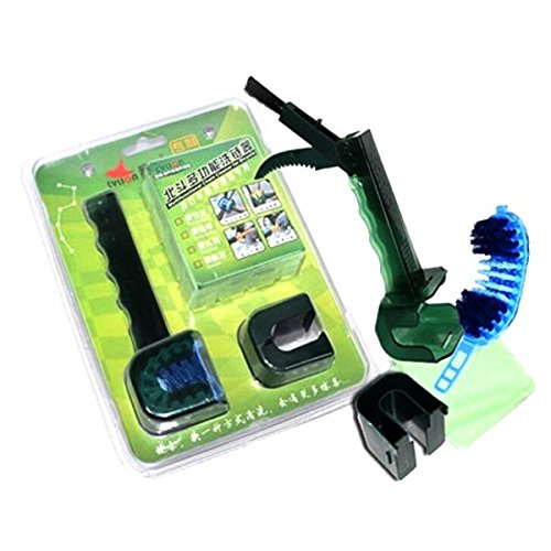 4 Pezzi Kit Strumenti Spazzole per Pulizia Catene Moto Bicicletta 4 Pezzi Kit Strumenti Spazzole per Pulizia Catene Moto Bicicletta