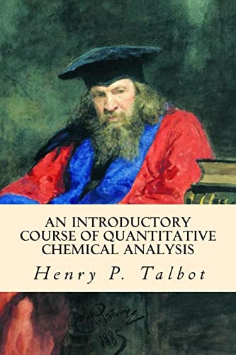 An Introductory Course of Quantitative Chemical... 151474130X Book Cover