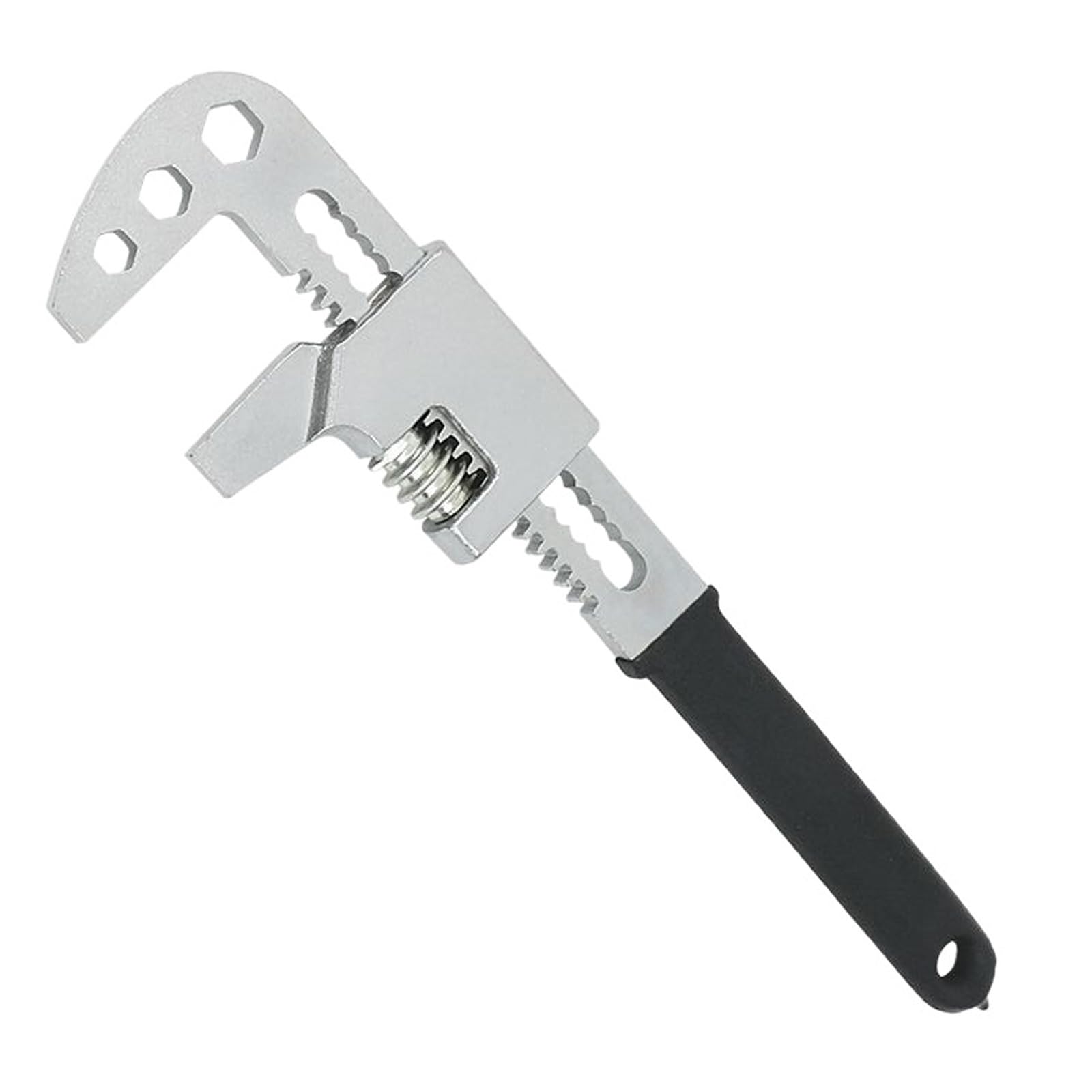 Tsophreniq F-Type Wrench Right Angled Adjustable Spanner Pipe Wrenches Wide Jaw Opening Type Adjustable