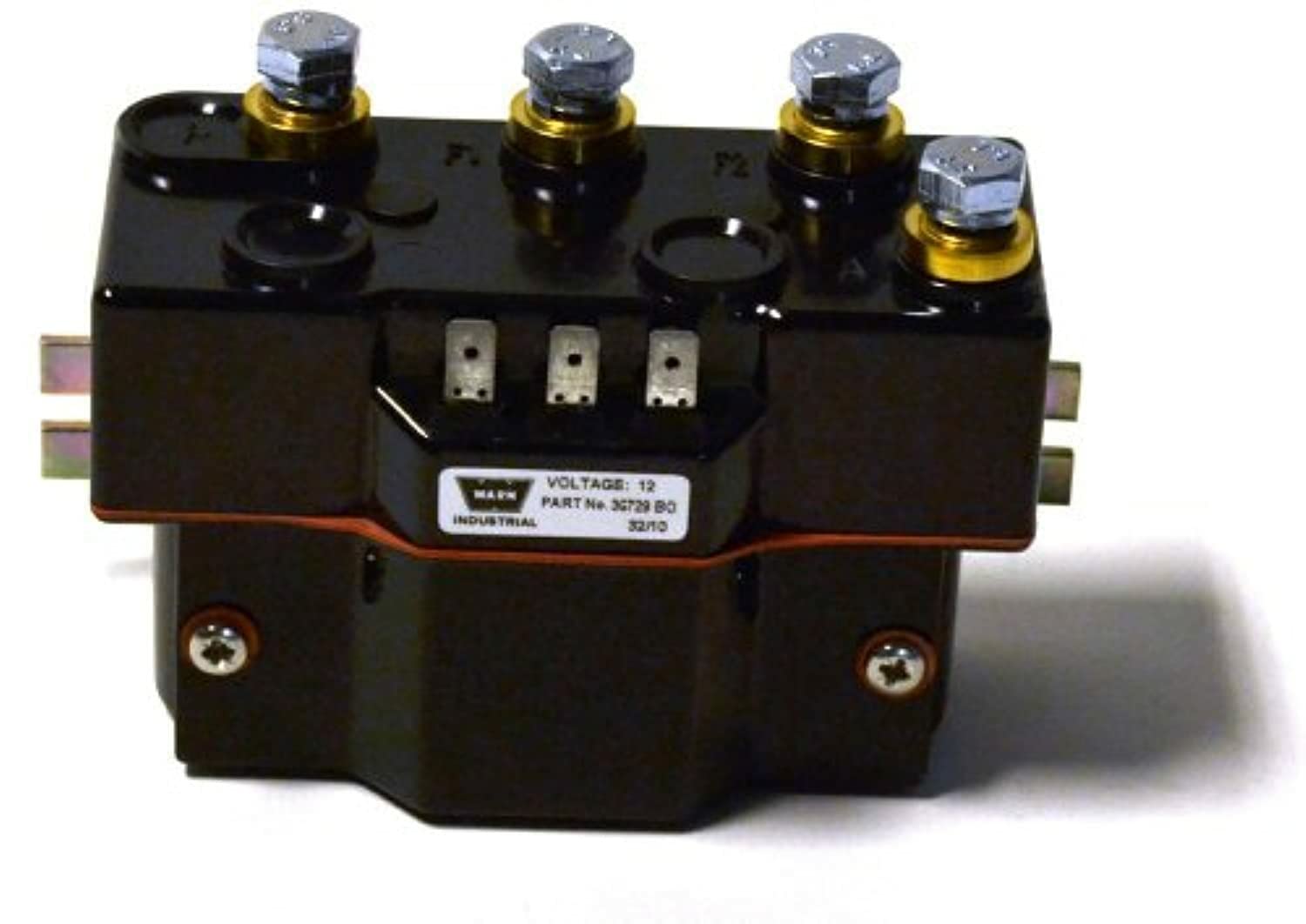 WARN Contratista 34971, 12 V, SW, W/Factor Y Soporte