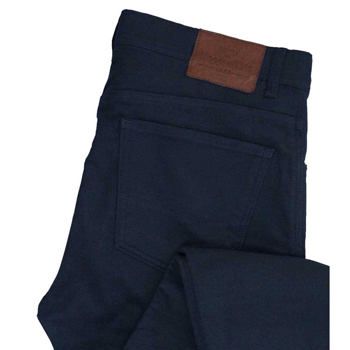 Hoggs of Fife Carrick Stretch Technical Moleskin Jeans Navy 36''36''Dark Blue Jeans (11483)Men's