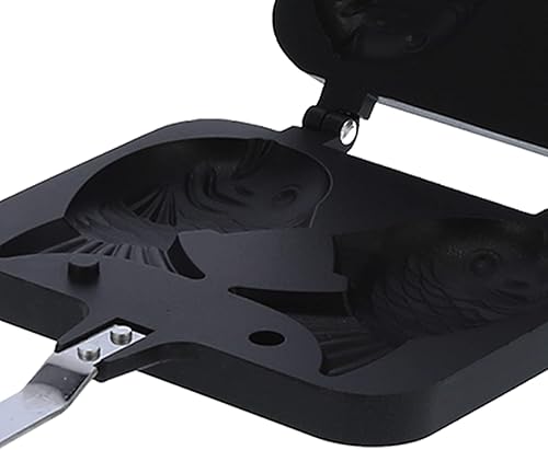 Miniatura 9 de Máquina para hacer gofres, molde para gofres con forma de pescado, molde antiadherente de cocina para gofres con forma de pescado
