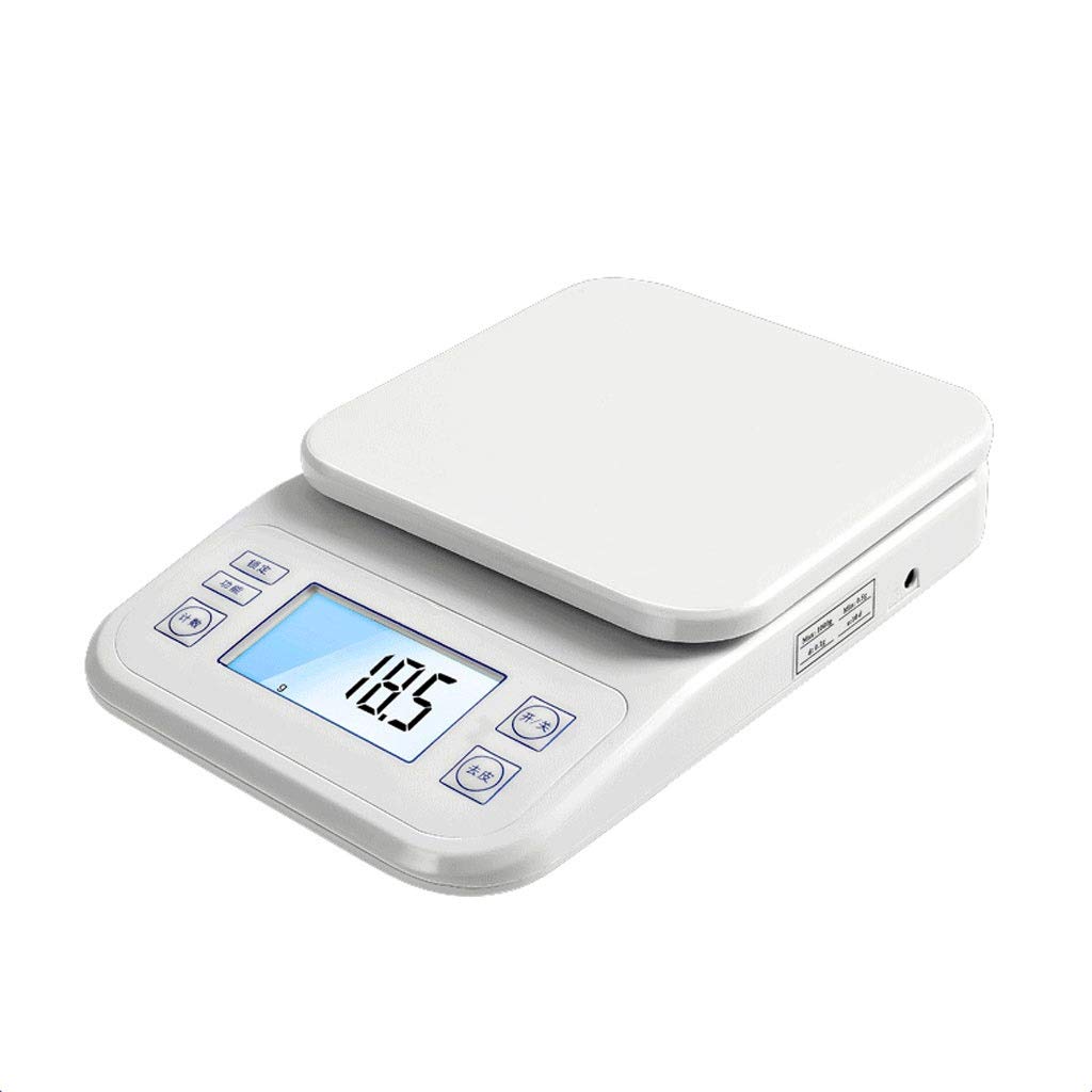 HPTHLY Precision Kitchen Scales ABS Materials LCD Display Tare Function for Baking Fruit Vegetables Weighing