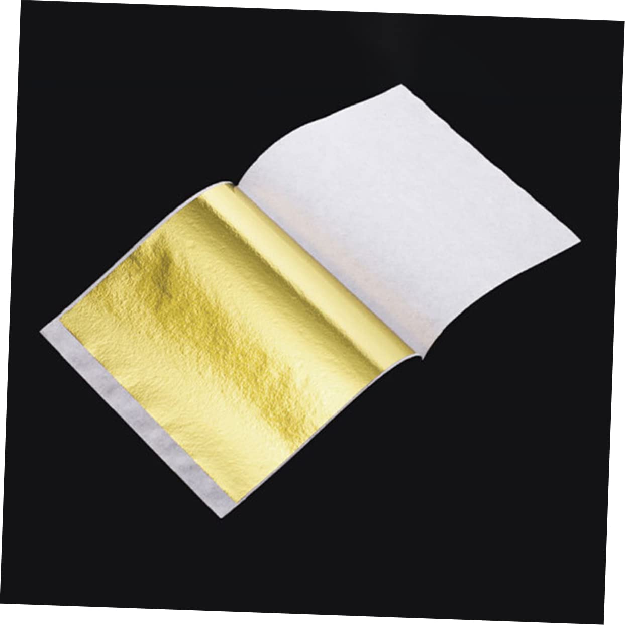 Housoutil 3 Ensembles Or Imitation De Dorées pour Artisanat Et Décoration DIY pour Peinture Éclatantes Et Décorations Élégantes 300 Feuilles*3