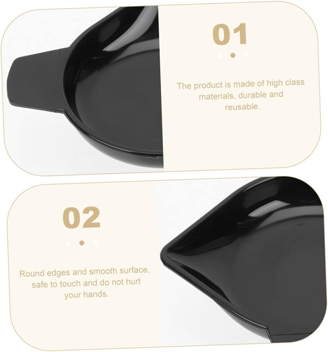 Tofficu 50pcs Digital Scale Weighing Pan Plastic Electronic Scale Tray for Kitchen Gems Powder Pans Grams