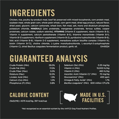 Purina Pro Plan Small Breed Dog Food With Probiotics for Dogs, Shredded Blend Chicken & Rice Formula - 6 lb. Bag