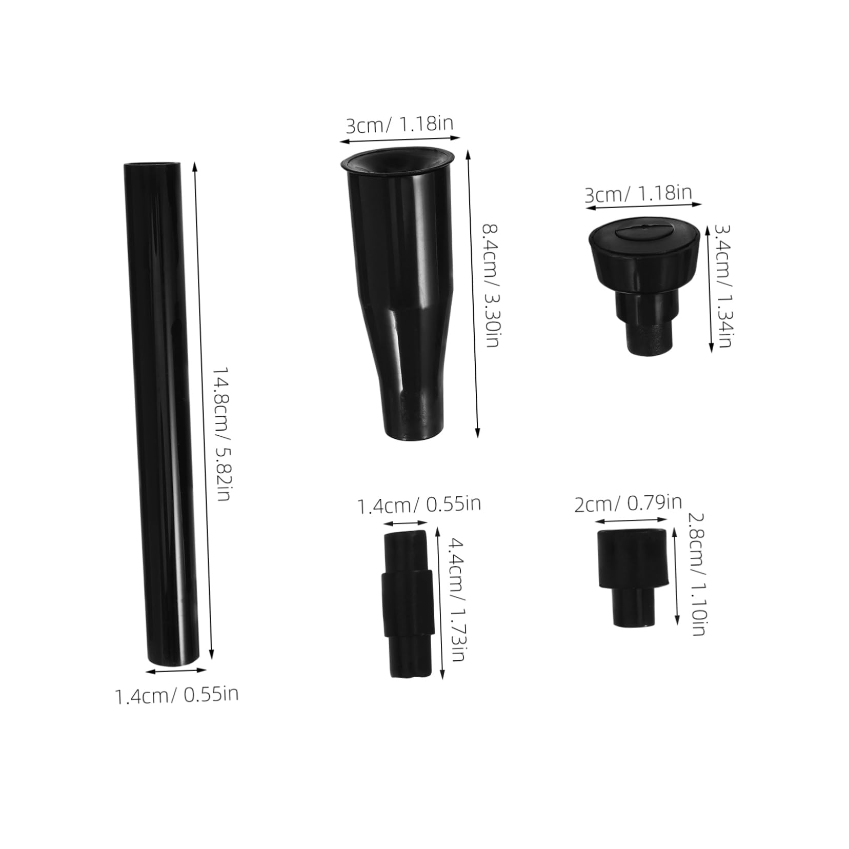 GALPADA 8Pcs Adjustable Water Fountain Nozzle Kit for Garden and Fish Tank Versatile Pump Head Attachments with Water Saving Design for Efficient Water Features