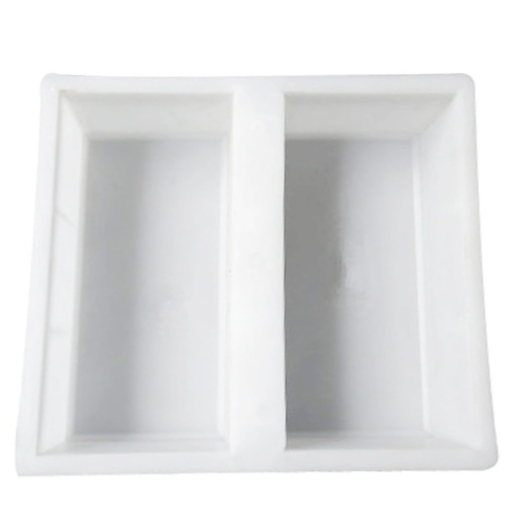 Moldes de Ladrillos para Concreto, Herramientas de Construcción de Modelos de 3.9x7.9x2.4 Pulgadas, Molde de Ladrillo de Polipropileno, Molde de Bloques de Concreto Fácil de Usar, para Suministros de