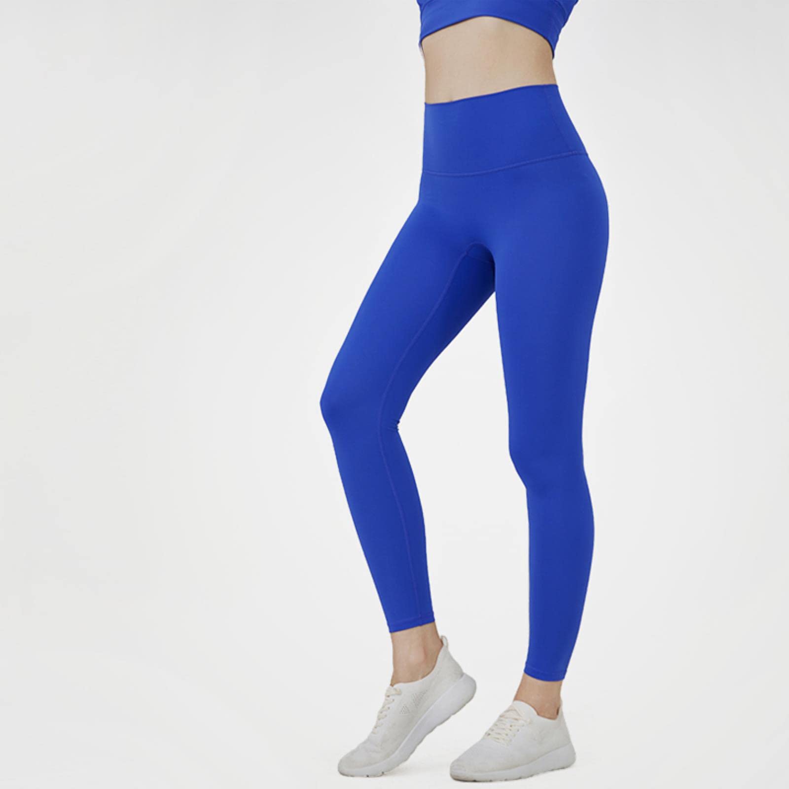 Nagie uczucie legginsy wysokiej talii Push Up Sport kobiety Fitness spodnie do biegania joga energia bezszwowe legginsy Gym Girl legginsy
