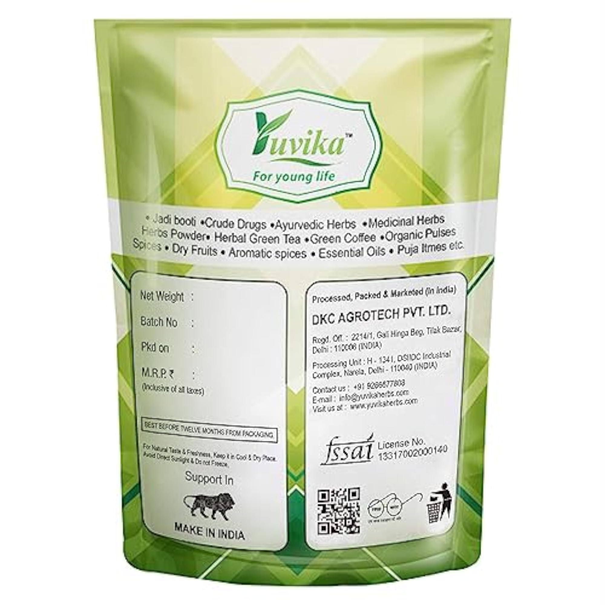 Sambhaloo Panchang - Nirgundi Panchang, 100 Grams