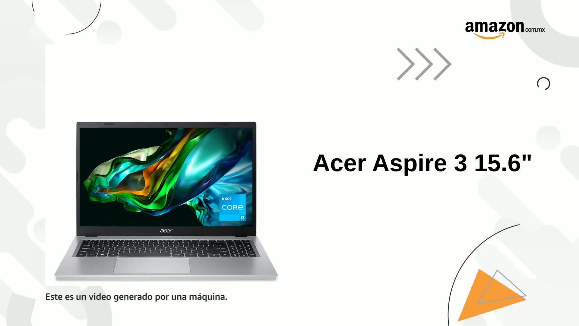 Acer Aspire 3 12世代Corei3 8GB 256GB フルHD acer Laptop Aspire 3 Core i3 12th generación, 8GB, 256GB SSD